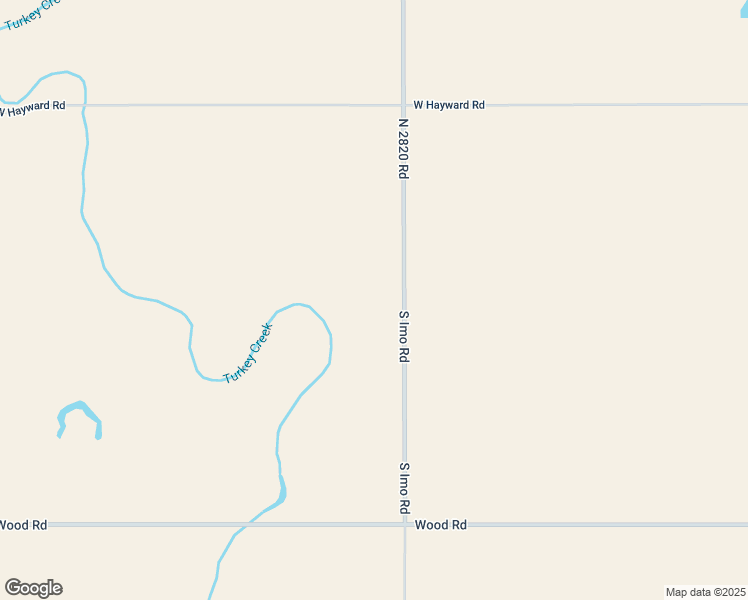 map of restaurants, bars, coffee shops, grocery stores, and more near North 2820 Road in Waukomis