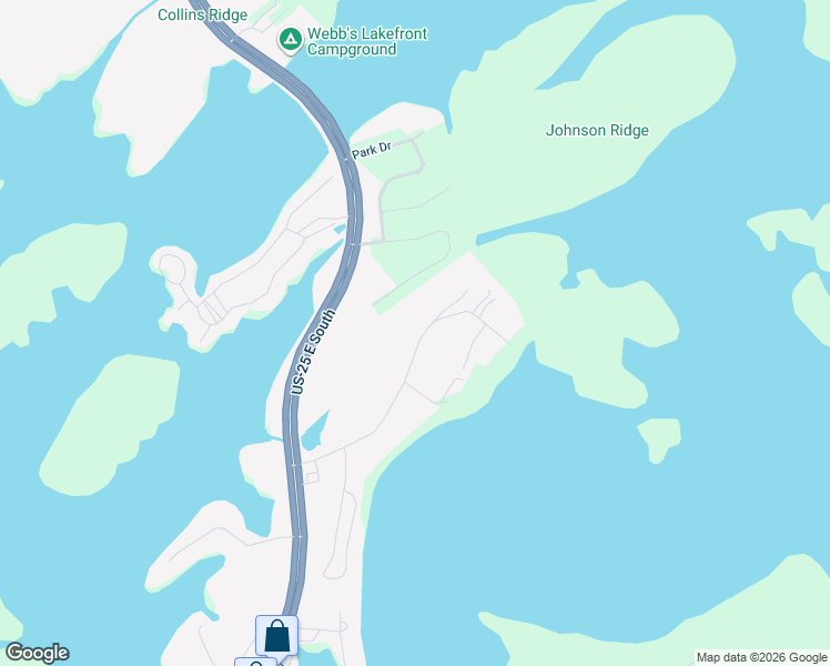 map of restaurants, bars, coffee shops, grocery stores, and more near 529 Livingston Road in Bean Station