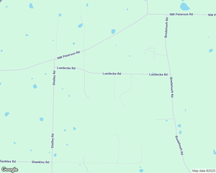 map of restaurants, bars, coffee shops, grocery stores, and more near 18085 Luedecke Road in Gentry