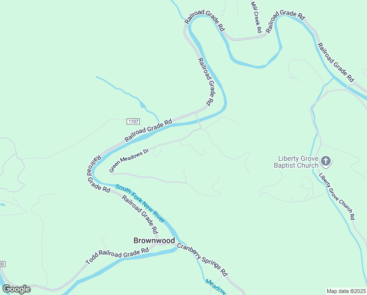 map of restaurants, bars, coffee shops, grocery stores, and more near 157 Green Meadows Drive in Todd