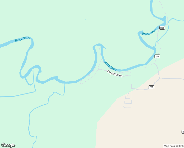map of restaurants, bars, coffee shops, grocery stores, and more near 64 County Road 2003 in Peach Orchard