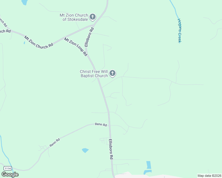 map of restaurants, bars, coffee shops, grocery stores, and more near 143 Cazzie Drive in Stokesdale