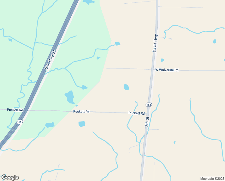 map of restaurants, bars, coffee shops, grocery stores, and more near Puckett Road in Troy