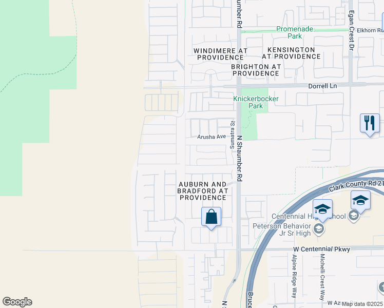 map of restaurants, bars, coffee shops, grocery stores, and more near 6746 Haymarket Street in Las Vegas