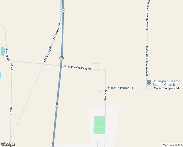 map of restaurants, bars, coffee shops, grocery stores, and more near 840 Madie Road in Ridgely