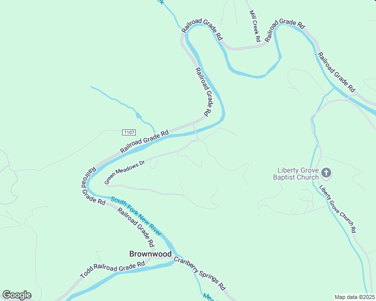 map of restaurants, bars, coffee shops, grocery stores, and more near 157 Green Meadows Drive in Todd