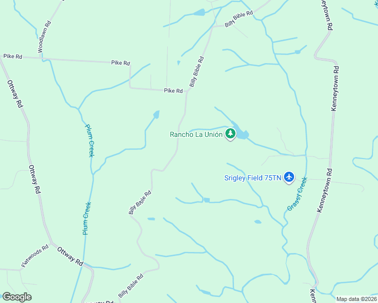 map of restaurants, bars, coffee shops, grocery stores, and more near 1022 Billy Bible Road in Greeneville