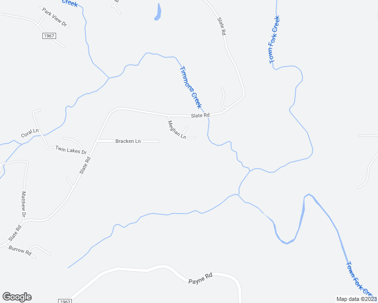 map of restaurants, bars, coffee shops, grocery stores, and more near 1070 Meghan Lane in King