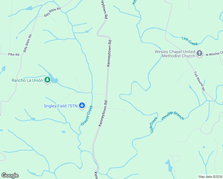 map of restaurants, bars, coffee shops, grocery stores, and more near 1154 Kenneytown Road in Greeneville