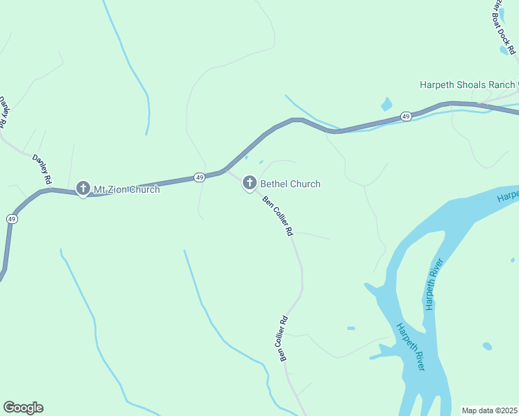 map of restaurants, bars, coffee shops, grocery stores, and more near 1024 Ben Collier Road in Charlotte