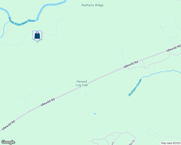 map of restaurants, bars, coffee shops, grocery stores, and more near 6142 Idlewild Road in Fleetwood