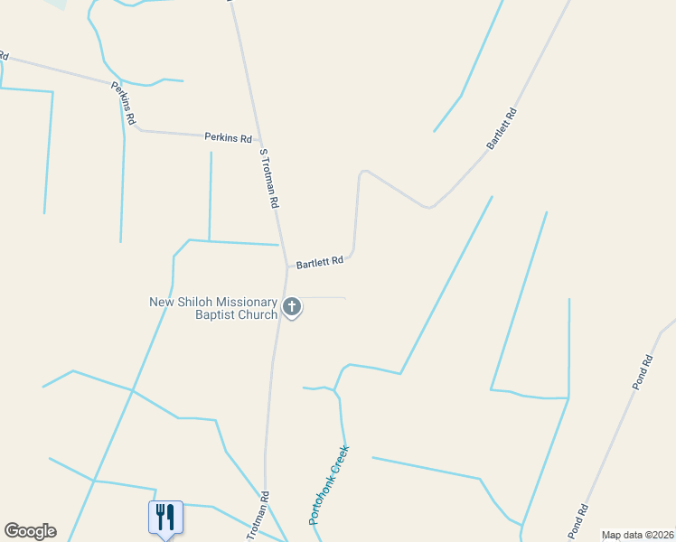 map of restaurants, bars, coffee shops, grocery stores, and more near 101-299 Bartlett Road in Camden