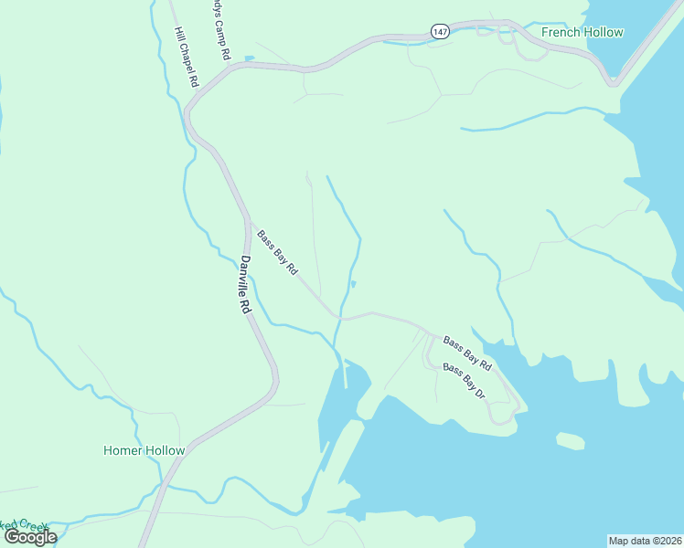 map of restaurants, bars, coffee shops, grocery stores, and more near 290 Bass Bay Road in Big Sandy