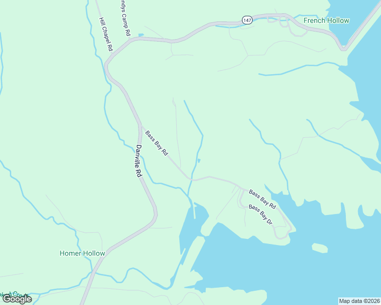 map of restaurants, bars, coffee shops, grocery stores, and more near 290 Bass Bay Road in Big Sandy