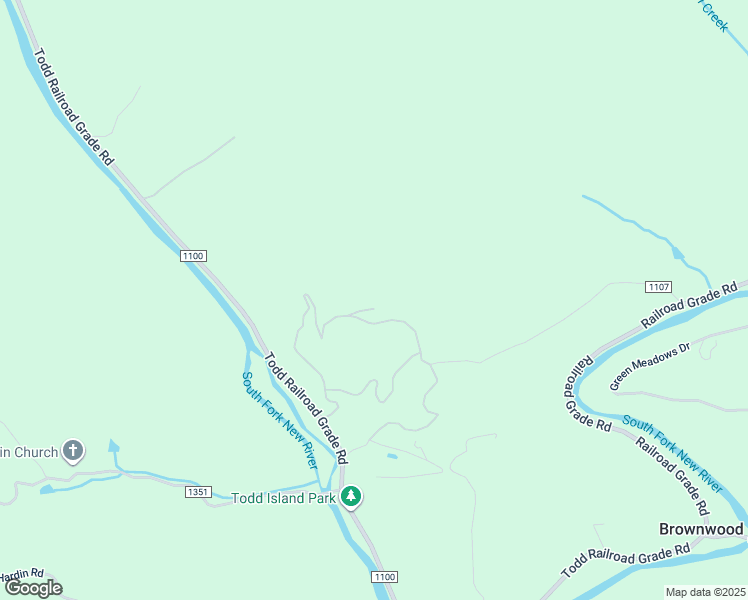 map of restaurants, bars, coffee shops, grocery stores, and more near 207 Bavarian Way in Todd
