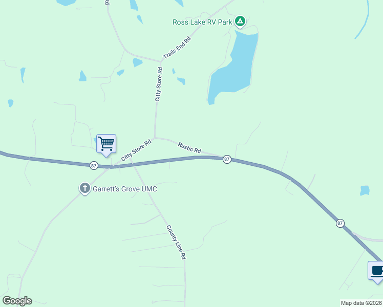 map of restaurants, bars, coffee shops, grocery stores, and more near 773 North Carolina 87 in Reidsville