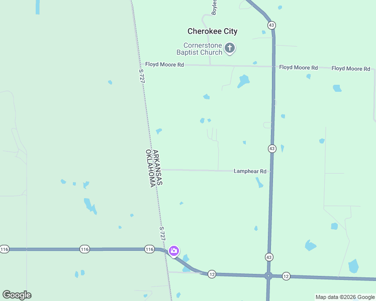 map of restaurants, bars, coffee shops, grocery stores, and more near 24658 Lamphear Road in Gentry