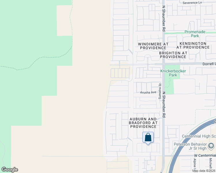 map of restaurants, bars, coffee shops, grocery stores, and more near 6843 Marjoram Street in Mountain Springs