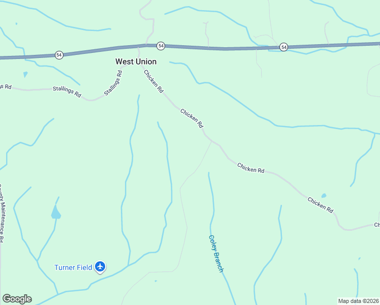 map of restaurants, bars, coffee shops, grocery stores, and more near 380 Chicken Road in Dresden