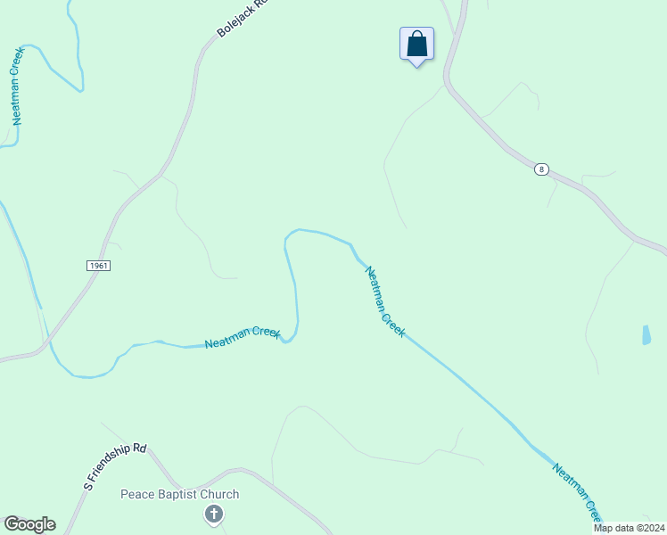map of restaurants, bars, coffee shops, grocery stores, and more near in Germanton