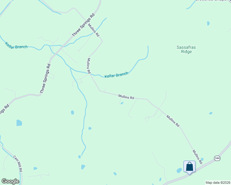 map of restaurants, bars, coffee shops, grocery stores, and more near 1660 Mullins Road in Russellville