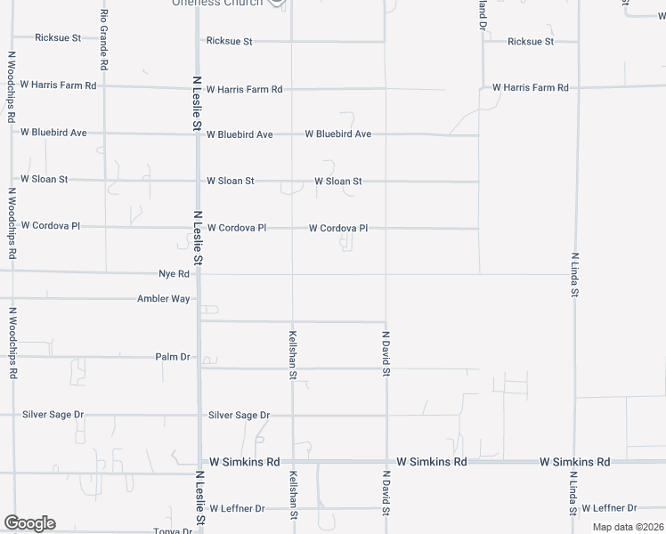 map of restaurants, bars, coffee shops, grocery stores, and more near 1630 Nye Road in Pahrump
