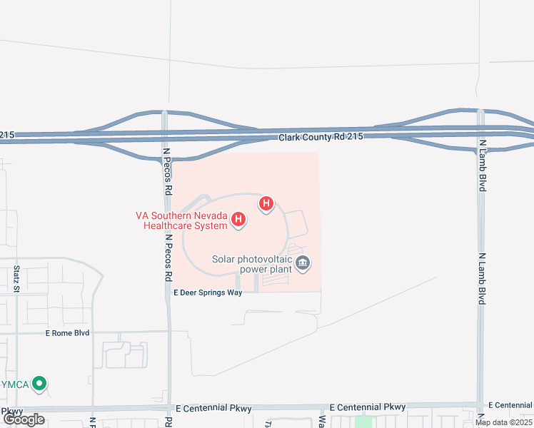 map of restaurants, bars, coffee shops, grocery stores, and more near 6900 North Pecos Road in North Las Vegas