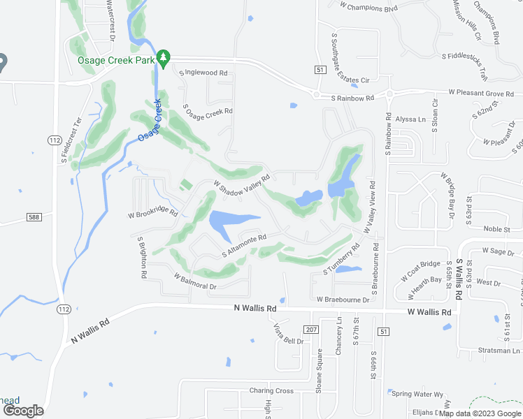 map of restaurants, bars, coffee shops, grocery stores, and more near 6211 West Valley View Road in Rogers
