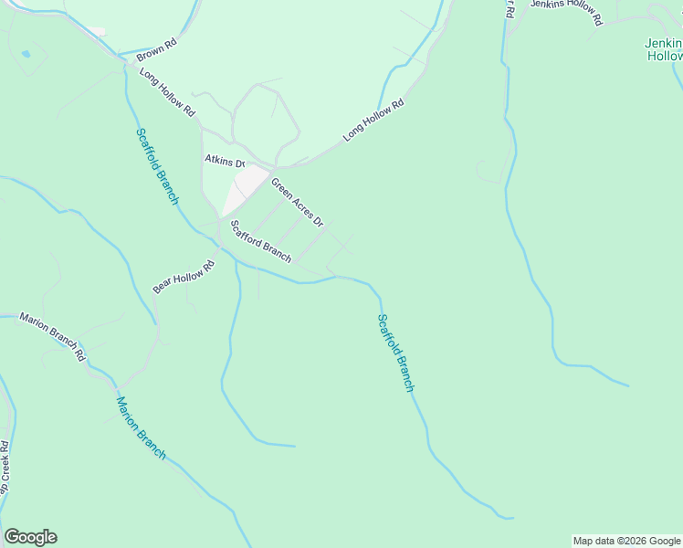 map of restaurants, bars, coffee shops, grocery stores, and more near 527 Peartree Lane in Elizabethton