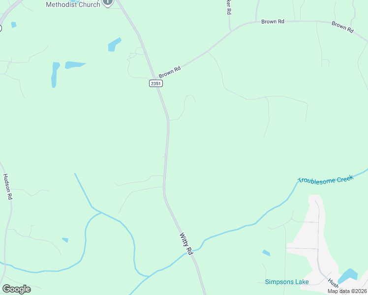 map of restaurants, bars, coffee shops, grocery stores, and more near 701 Witty Road in Summerfield