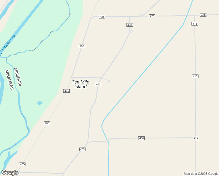 map of restaurants, bars, coffee shops, grocery stores, and more near 20434 County Road 403 in Kennett