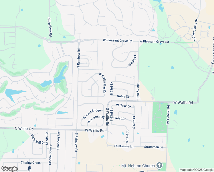 map of restaurants, bars, coffee shops, grocery stores, and more near 5402 South 63rd Street in Rogers