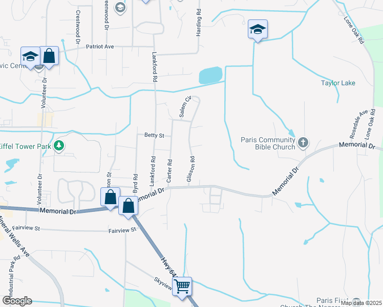 Glisson Road, Paris TN Walk Score