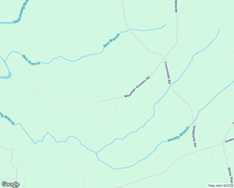 map of restaurants, bars, coffee shops, grocery stores, and more near 604 Mountain Scenery Road in Roaring River