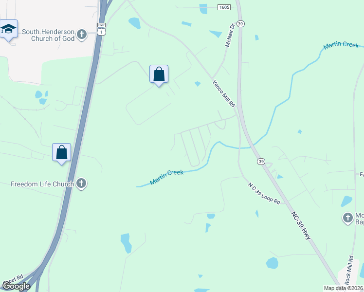 map of restaurants, bars, coffee shops, grocery stores, and more near 42 North C 39 Loop Road in Henderson