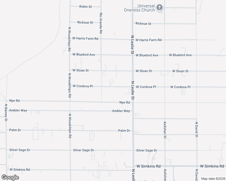 map of restaurants, bars, coffee shops, grocery stores, and more near 2151 West Cordova Place in Pahrump