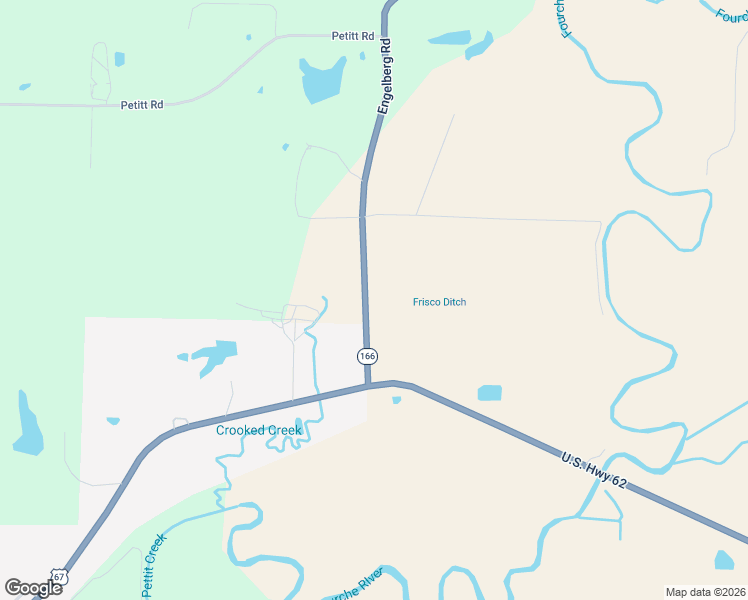 map of restaurants, bars, coffee shops, grocery stores, and more near 341 Engelberg Road in Pocahontas