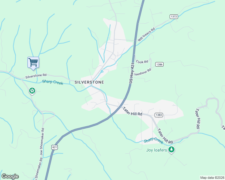 map of restaurants, bars, coffee shops, grocery stores, and more near 271 Tater Hill Road in Zionville