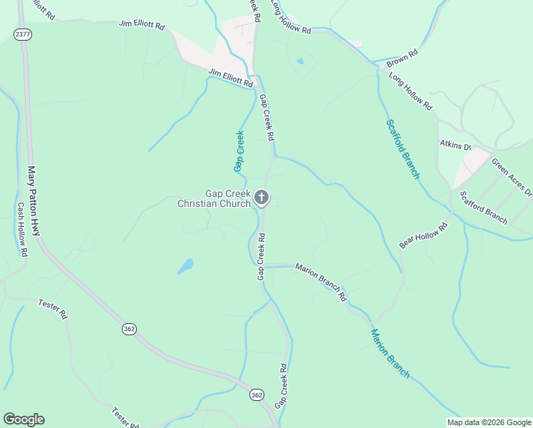 map of restaurants, bars, coffee shops, grocery stores, and more near 1701 Gap Creek Road in Elizabethton