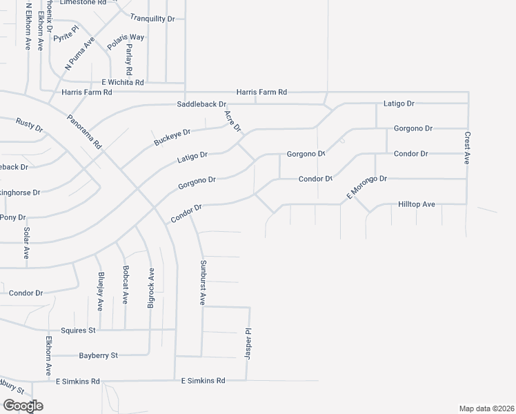 map of restaurants, bars, coffee shops, grocery stores, and more near 4580 Acre Drive in Pahrump