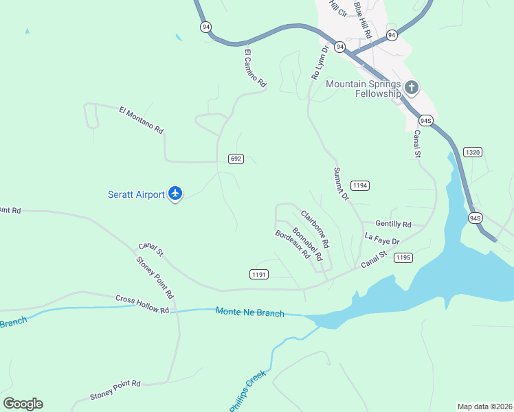 map of restaurants, bars, coffee shops, grocery stores, and more near 10048 Clairborne Road in Rogers