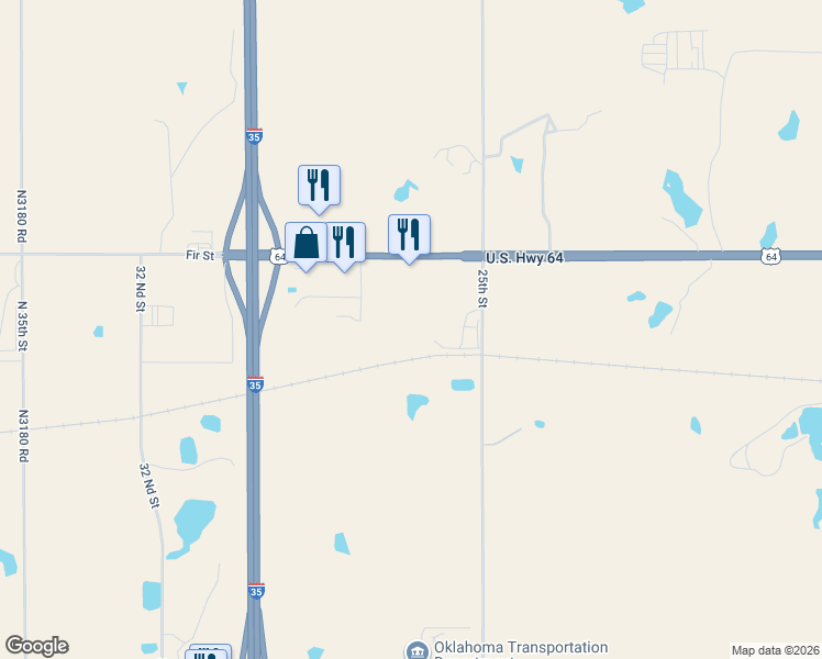 map of restaurants, bars, coffee shops, grocery stores, and more near 407 N 25th St in Perry
