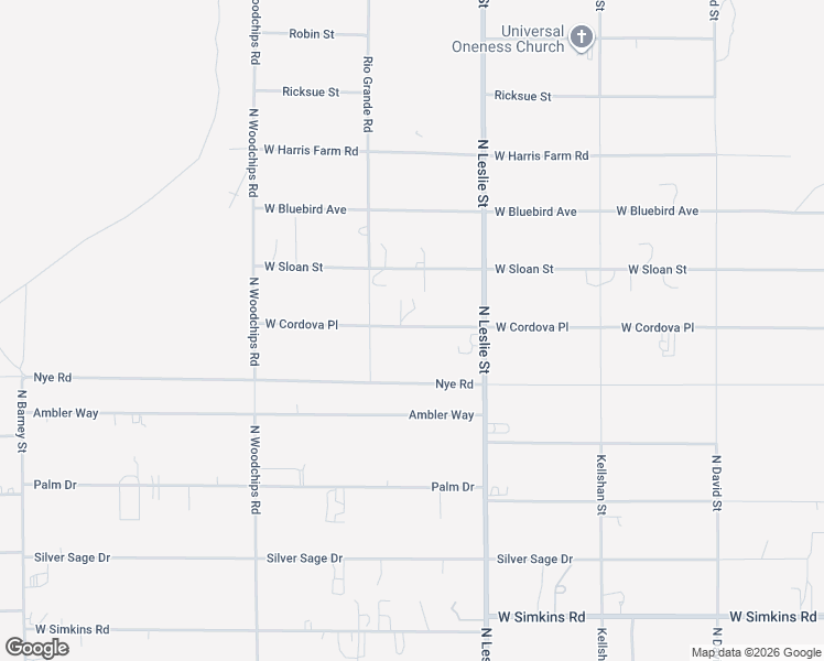 map of restaurants, bars, coffee shops, grocery stores, and more near 2151 West Cordova Place in Pahrump
