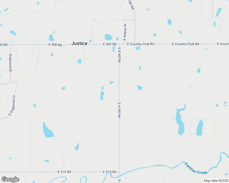 map of restaurants, bars, coffee shops, grocery stores, and more near 9270 South 4180 Road in Claremore