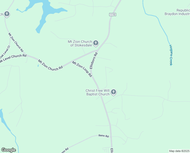 map of restaurants, bars, coffee shops, grocery stores, and more near 3859 Ellisboro Road in Stokesdale