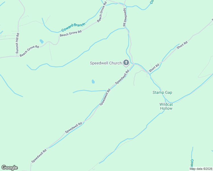 map of restaurants, bars, coffee shops, grocery stores, and more near 756 Speedwell Road in Bulls Gap