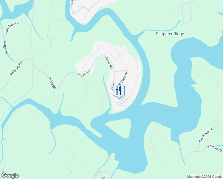 map of restaurants, bars, coffee shops, grocery stores, and more near 12 Popular Lane in Caryville
