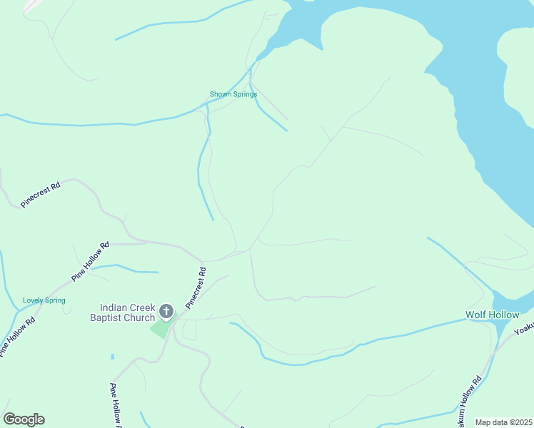 map of restaurants, bars, coffee shops, grocery stores, and more near 256 Hutson Lane in Jacksboro