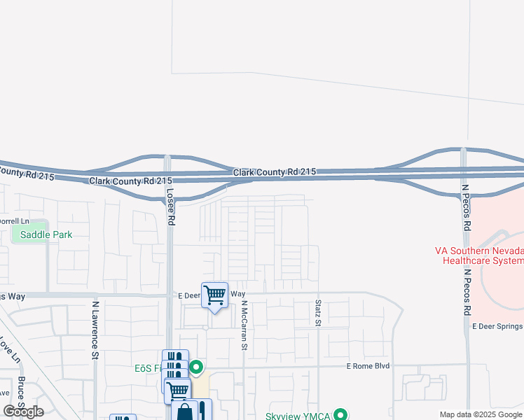 map of restaurants, bars, coffee shops, grocery stores, and more near 2754 Frosted Teal Avenue in North Las Vegas