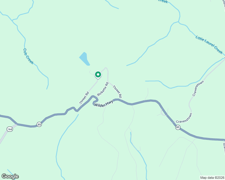 map of restaurants, bars, coffee shops, grocery stores, and more near 101-181 Threet Road in Crawford